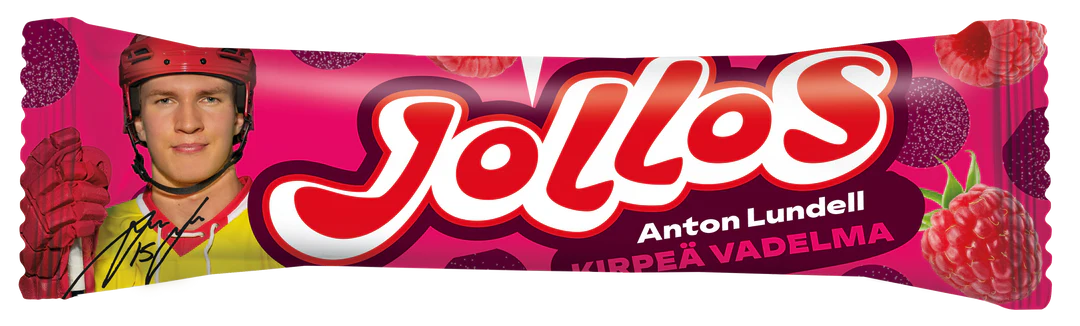 Nosht Jollos Vauhtikarkki - Anton Lundell Kirpeä Vadelma - Energiapatukat - | Bikexpert