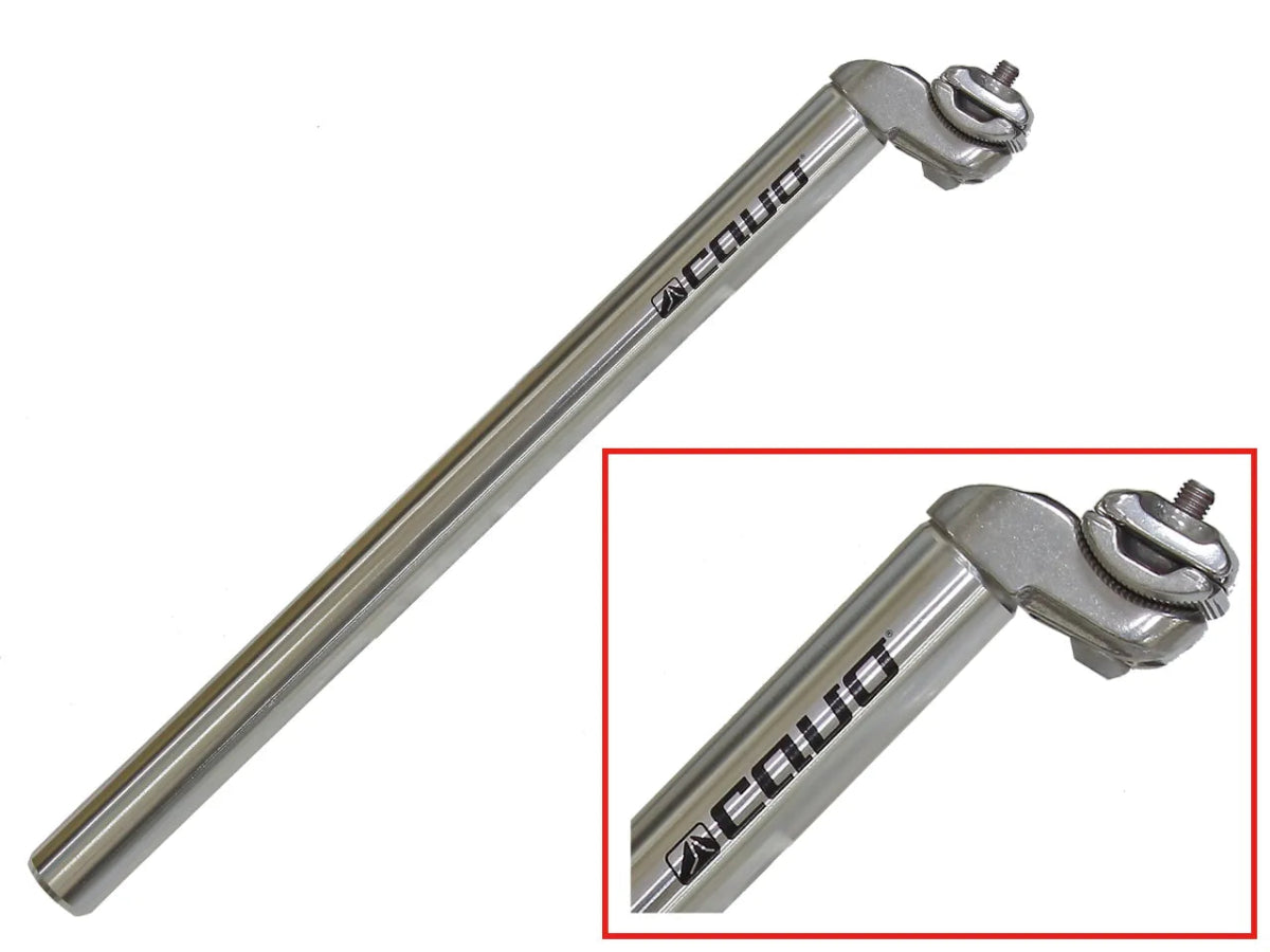 Cavo Istuintolppa 28.6x400, alumiini, hopea - Istuintolpat - | Bikexpert