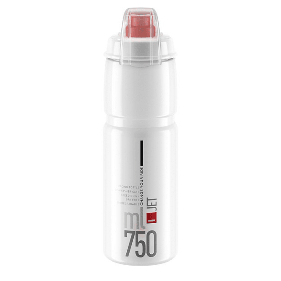 Elite Jet Plus - Juomapullot ja telineet - Kirkas - 750ml - | Bikexpert