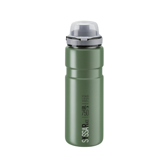 Elite Syssa Race 750ml - Juomapullot ja telineet - Vihreä - 750ml - | Bikexpert