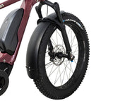 Fatbike kiinteä etulokasuoja, joustohaarukkaan - MTB Lokasuojat - | Bikexpert