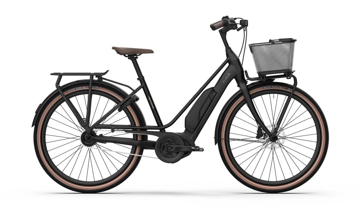 Helkama E - Aino 5v - Sähkökaupunkipyörät - Musta - 48cm - | Bikexpert