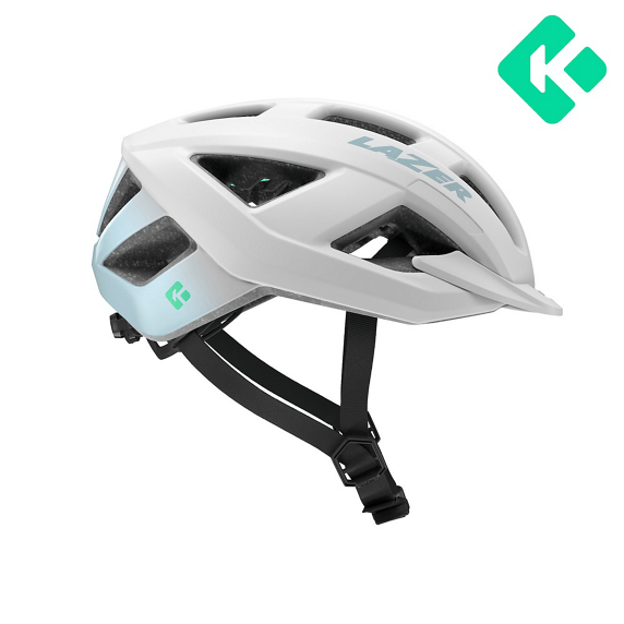 Lazer Cerro KinetiCore - Maantie - ja Gravelkypärät - Matte White Mint - S 52 - 56cm - | Bikexpert