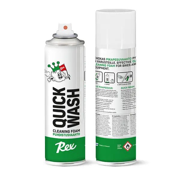 Rex Quick Wash, vaahtopesuaine - Pesuaineet - | Bikexpert