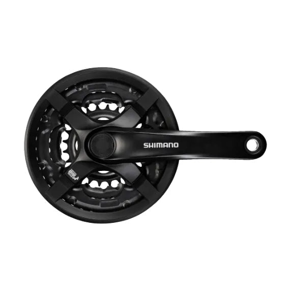 Shimano FC - TY501, 3x6/7/8 - v Kampisarja - Kampisarjat ja kammet - 170mm - 42 - 34 - 24T - Nelikantti | Bikexpert