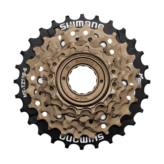 Shimano MF - TZ500, rataspakka 14 - 28T, 6 - v - Rataspakat - | Bikexpert