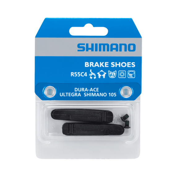 Shimano R55C4 jarrukumit - Jarrupalat - | Bikexpert